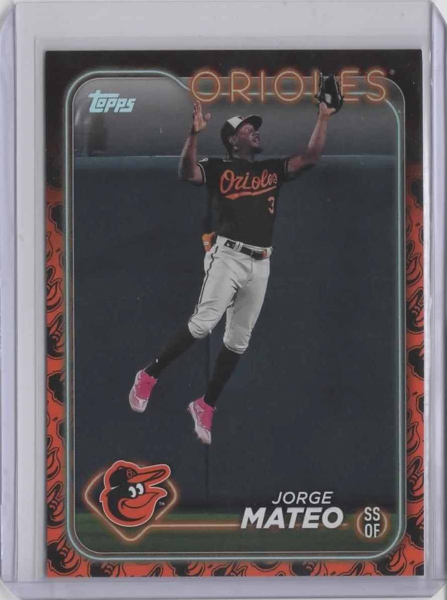 2024 Topps Team Color Border Variations #42 Jorge Mateo