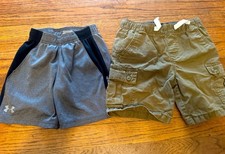 Boys 4 5 4/5 Small S Lot Of 2 Shorts. Lucky  Under Armour