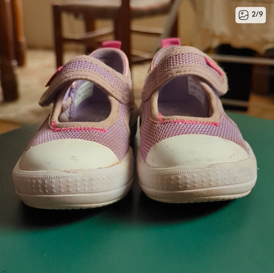 Sandalias de malla Pediped Sun Breezy para niña, talla 8,5 niño pequeño Foto 2 de 4