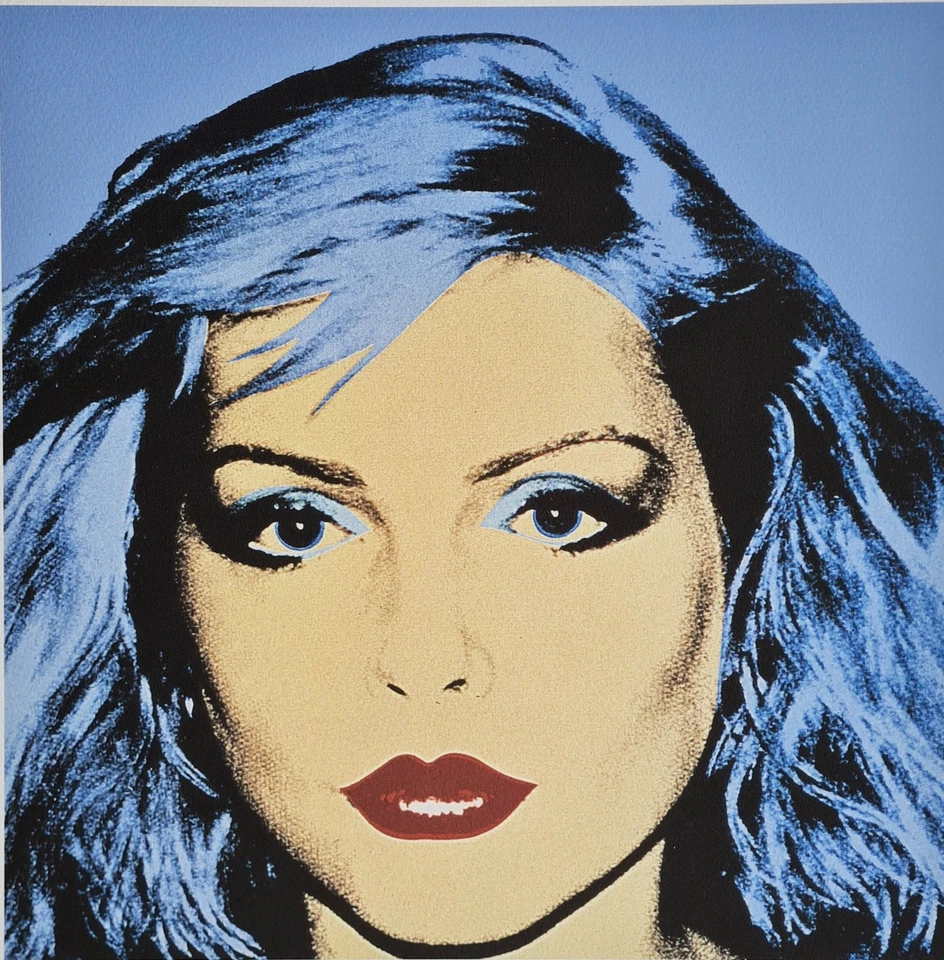 ANDY WARHOL * Debbie Harry (Blondie)*57x38 cm*signed lithograph*limited # 28/100 - Bild 2 von 4