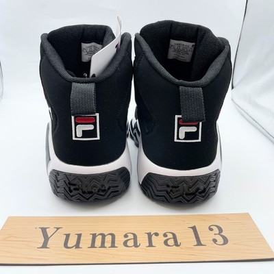 FILA MB Mashburn Basketball Black White FHE102001 Men's Size | eBay