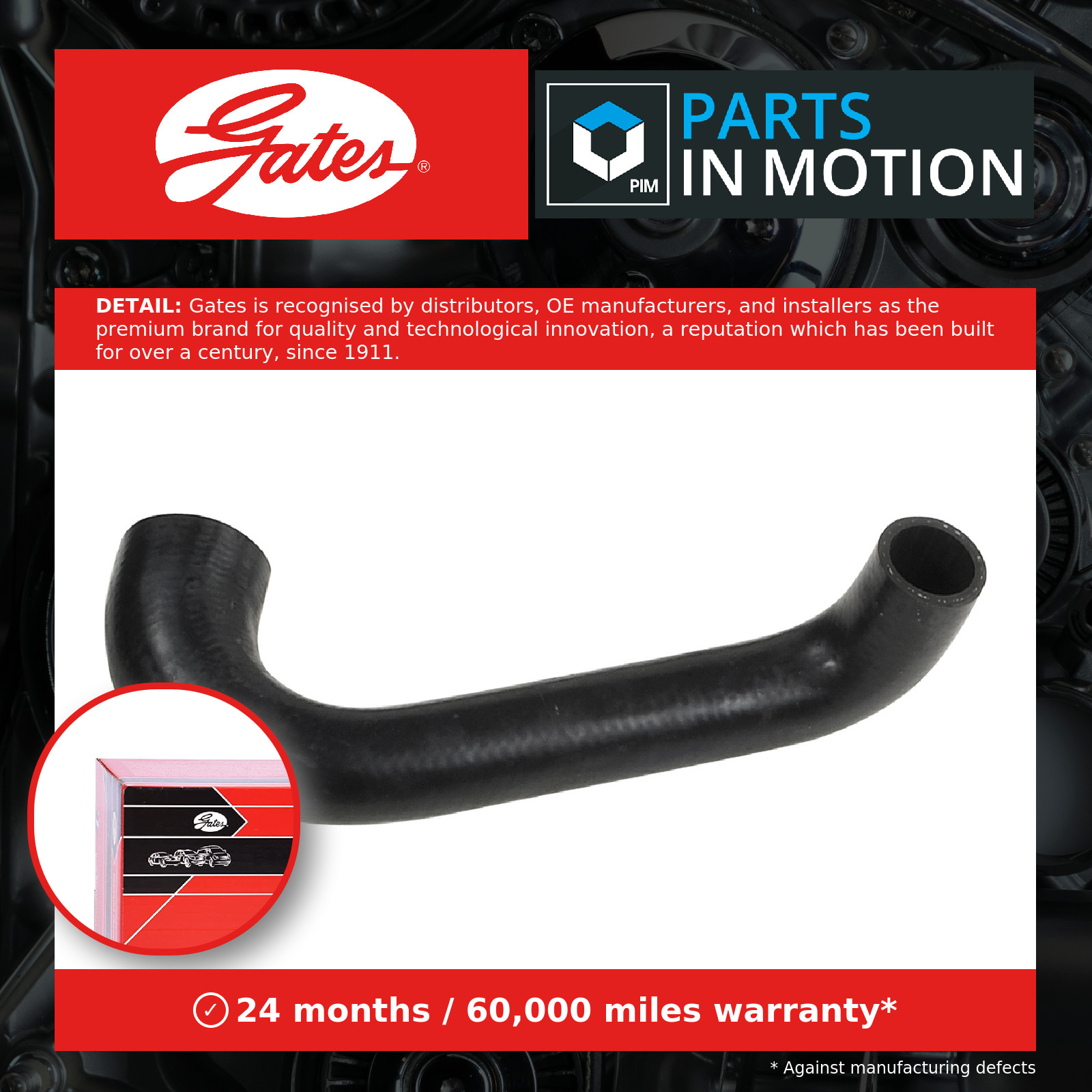 Radiator Hose fits VAUXHALL CAVALIER Mk1 2.0 Lower 77 to 81 20S Coolant Gates