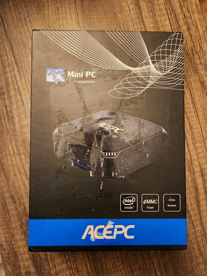 ACEPC AK2 Mini PC Intel Apollo Lake J3455 w/ Windows 10 Pro - Image 3 of 4