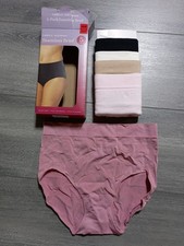 Carole Hochman Seamless Brief Underwear Adult Womens Medium 5 PACK 