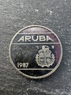 1987 Aruba 25C Vintage World Coin — photo 1