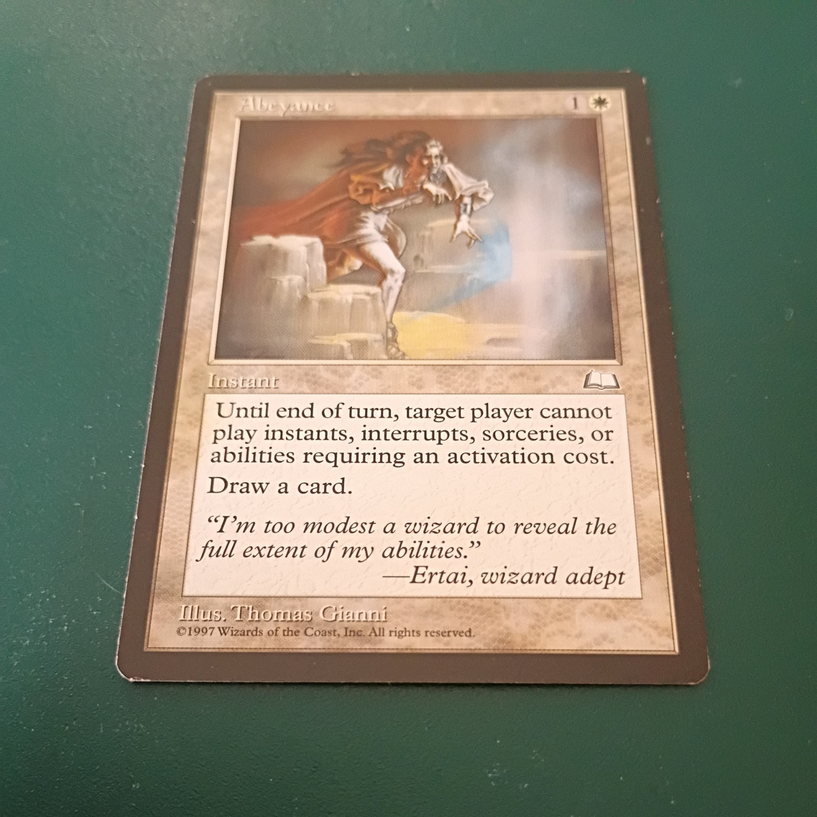 MtG Abeyance: Weatherlight LP ACTUAL PHOTOS!