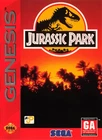 Jurassic Park For Sega Genesis Vintage
