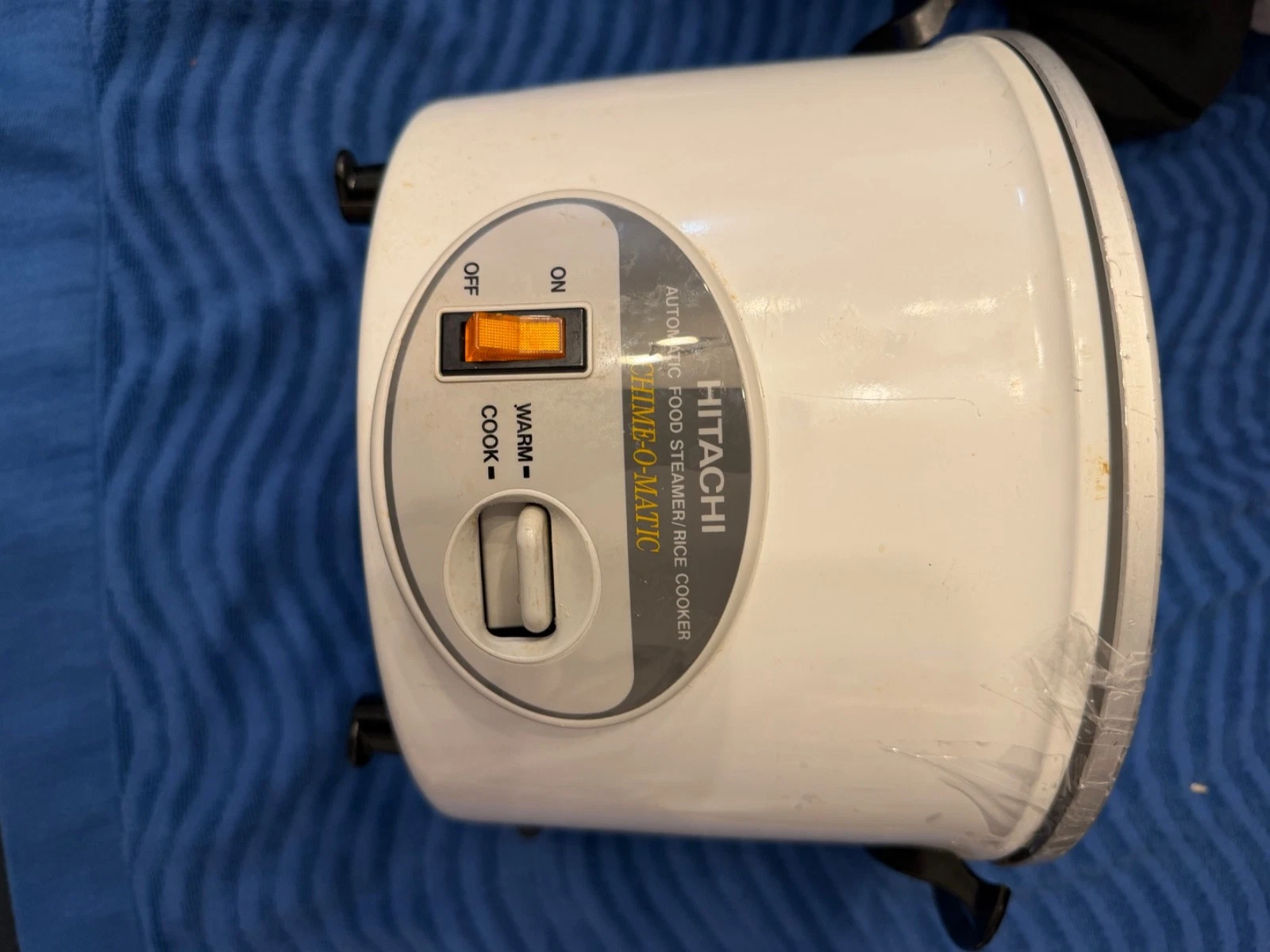 vintage Hitachi Chime-O-Matic automatic food steamer and rice cooker,1960-1970
