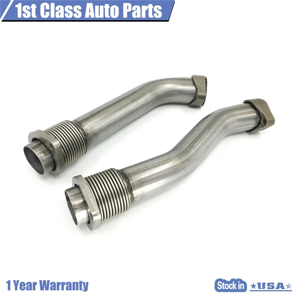 Exhaust Upper Pipe Gaskets Kits For 1999-03 Ford F250 F350 F450 F550 Super Duty Foto 4 de 4