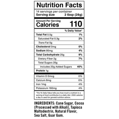Hot Chocolate Mix - Dairy-Free, Gluten-Free