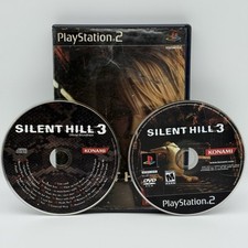 Silent Hill 3 - PS2 PlayStation 2 w/ Soundtrack (Damaged Cover Art) TESTED