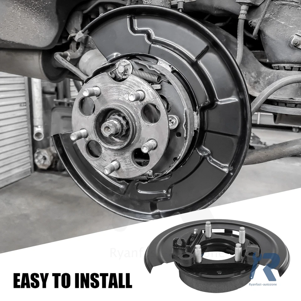 Placa de respaldo de freno trasero izquierdo apta para Ford F-250 F-350 F-450 Super Duty 926-273  Foto 2 de 4