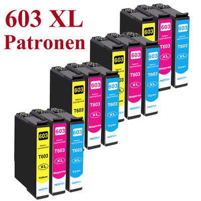 Patronen Farbe Multipack für Epson 603 XL WF-2810 2830 2850 XP-2100 2150 3100