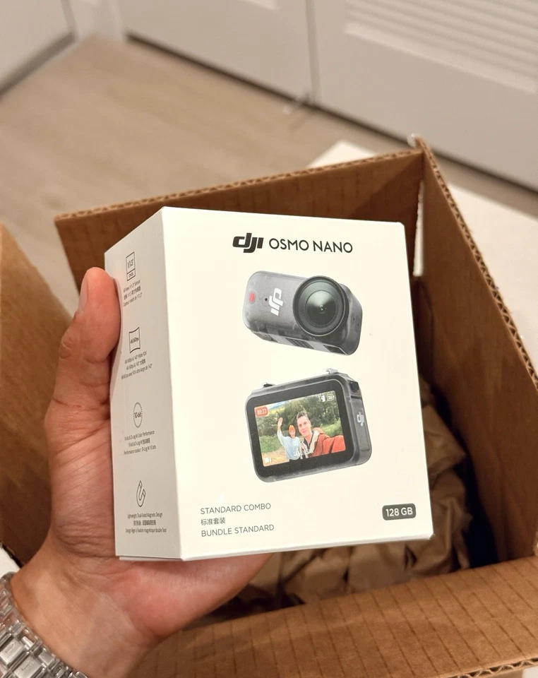 Osmo Nano Standard Combo 128GB Action Camera From DJI New OnHand Ready to Ship ✅ - Image 2 of 4