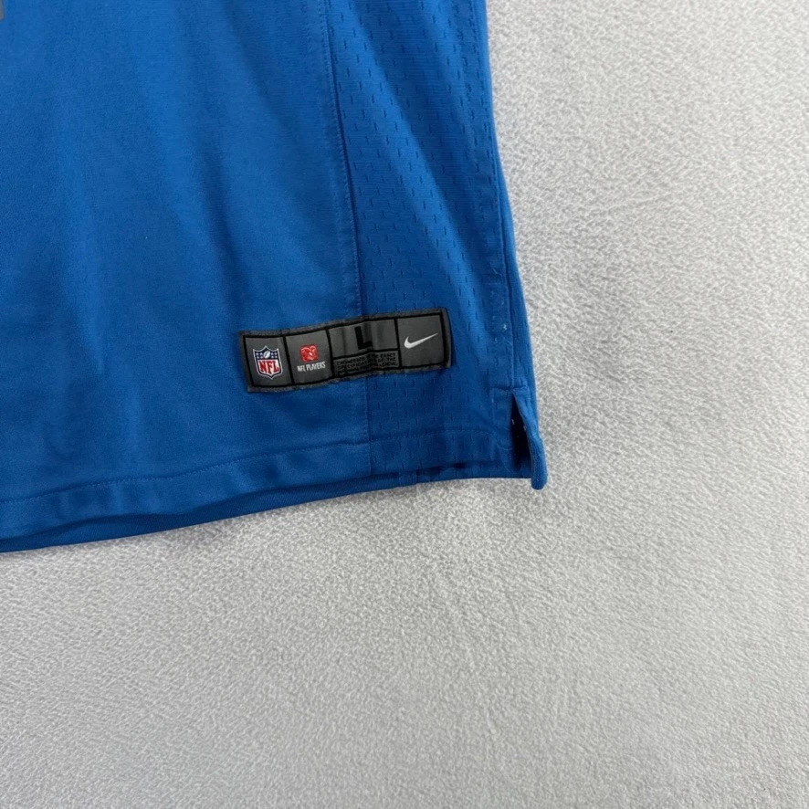 Camiseta deportiva grande de los Detroit Lions para niños Nike On Field Matthew Stafford azul gris #9 Foto 2 de 4