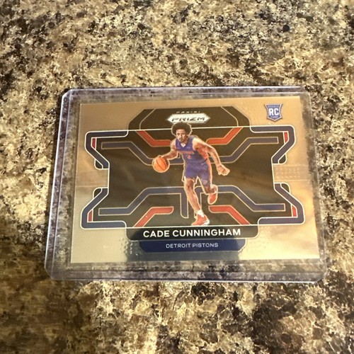 Cade Cunningham 2021-22 Panini Prizm Rookie Card RC Variation #282 Pistons