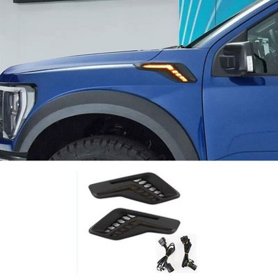 For Ford F150 F-150 Raptor 2022-2023 Car Body Front Side Drl Led Light Sets 2pcs