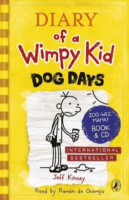 Diary of a Wimpy Kid: Dog Days (Book 4) by Jeff Kinney (English) Book & Merchand