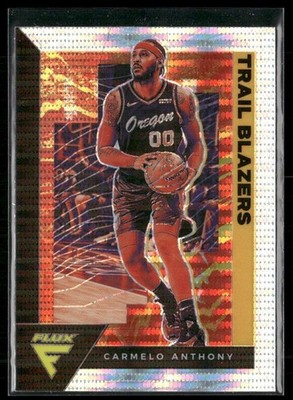 Carmelo Anthony 2020-21 Panini Flux Pulsar Prizm Portland Trail Blazers #145