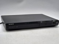 Sony DVP SR370 Kompakter DVD CD Player Schwarz USB Anschluss HiFi Player