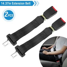 2-pack Universal Car Seat Belt Extenders For Safety And Comfort