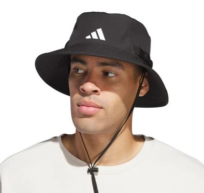 Adidas Men's Climacool UPF 50 Sun Protection Bucket Hat, Black