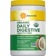 Renew Life Organic Daily Digestive Prebiotic Fiber (8.5 oz / 241 g)