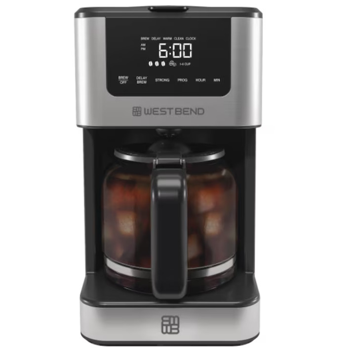 West Bend 12-Cup Touchscreen Coffee Maker