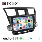 Android 15 For 2008-2013 Toyota Highlander Car Stereo Radio 10" Wireless Carplay