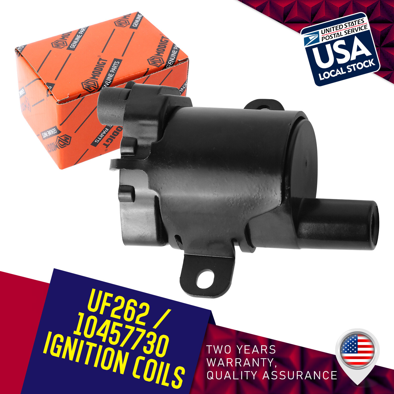 Set of 1 High Performance Ignition Coil For Chevrolet Express GMC Sierra UF262