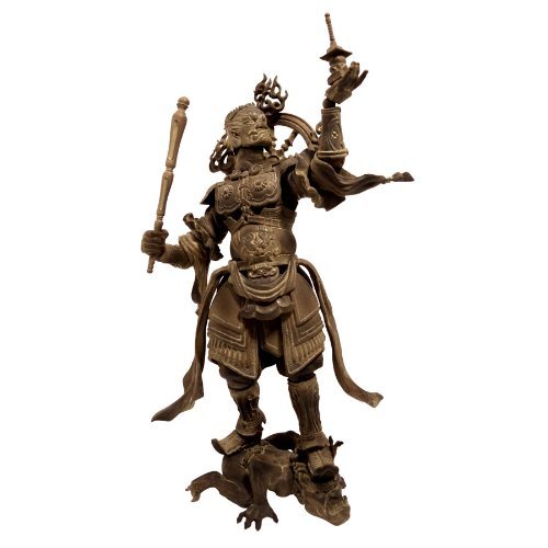 Revoltech Takeya No.001EX Tamonten Wooden Style Edition Kaiyodo Japan