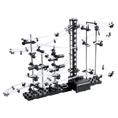 GOODS & GAGDETS GMBH SpaceRail Kugelbahn moderne Space Rail Murmelbahn Spacewarp Level 2 (10 Meter)