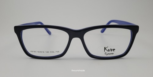 Nuevas Monturas de Anteojos K9183 Mujer Plástico Negro Azul Naranja Ojo de Gato Cuadradas - Imagen 7 de 15