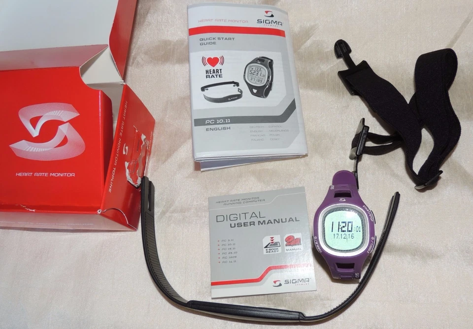 Sigma PC 10.11 Heart Rate Monitor Purple HR not working - Image 2 of 4