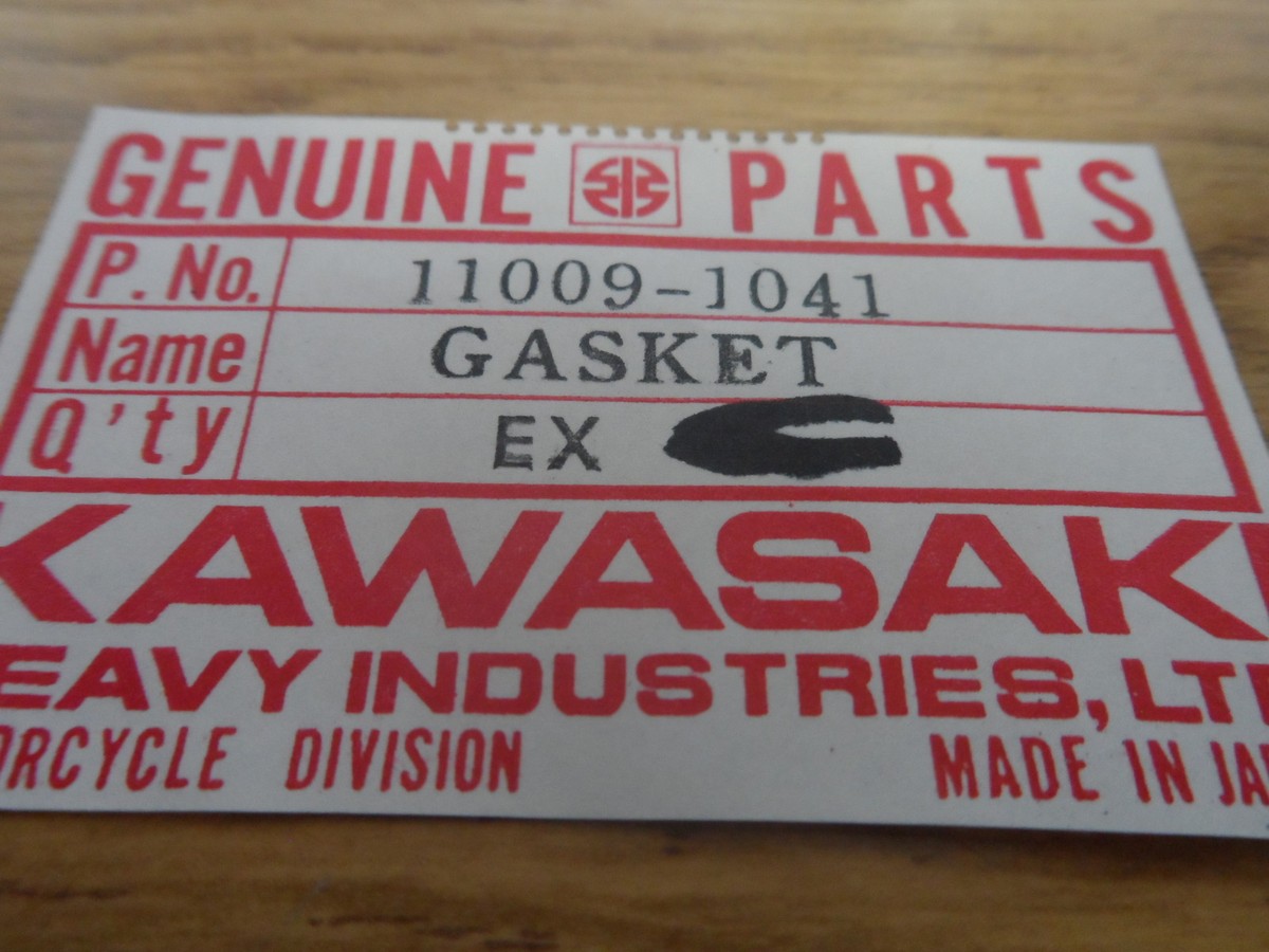 NOS OEM Kawasaki Engine Cover Gasket 1978-1979 KX125 MOTOCROSS