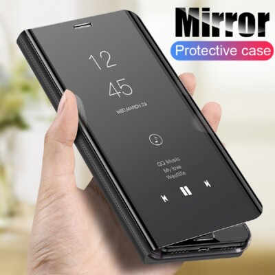 Mirror Cover S20 Fe S View Smart View Mirror Flip Stand Case - Main Image
