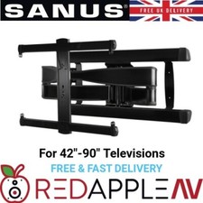 Full Motion TV Wall Bracket for 42-90" TV's Sanus VLF728-B2 Black