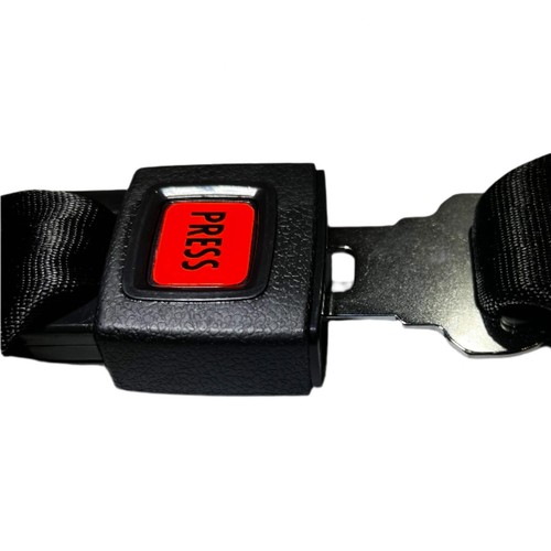 Cinturón de hombro estático con hebilla de 2 piezas y correas negras | H350227 - Imagen 4 de 4