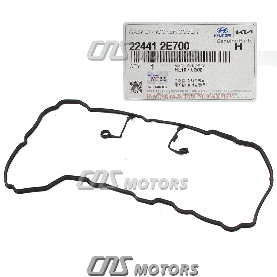 ✅OEM✅ Valve Cover Gasket for 17-22 Elantra Kona Veloster Forte Seltos Soul 2.0L Foto 3 de 4