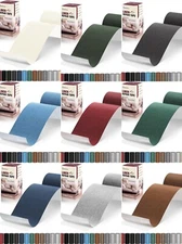 Linen Repair Tape 4x79 inch, Self Adhesive Linen Fabric Patches-16 colors