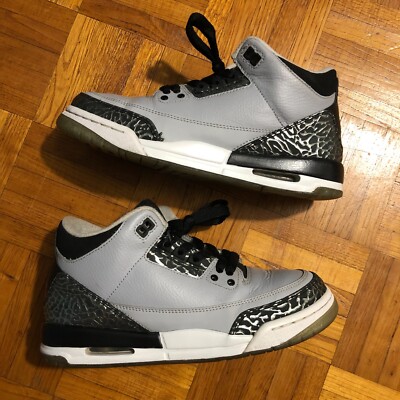 Air Jordan 3 Wolf Grey 2014 Vintage US5.5 / SUPREME DUNK OFF WHITE YEEZY