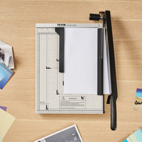 VEVOR Massicot A3 Coupe Papier 16 Feuilles Guillotine de Papier Largeur 38,1 cm - Picture 8 of 12