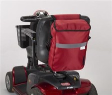 Mobility Scooter bag New Deluxe from Ducksback Red