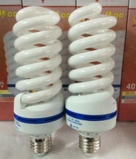 27W=140W FS White light 6400K CFL Lightbulb,Energy Saving Bulbs E27 TWO LAMPS