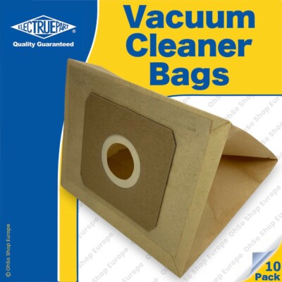 10 x Nilfisk U62 & E62 Vacuum Cleaner Paper Dust Bags To Fit - Nilfisk Coupe