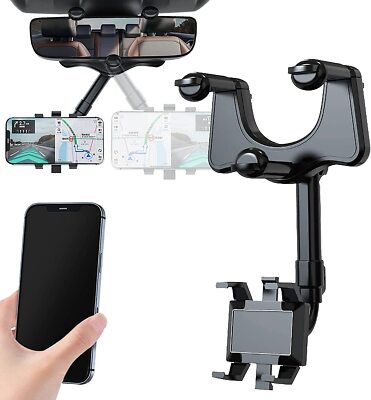 360° Rotatable and Retractable Car Phone Holder Universal Telefon Halter Phone