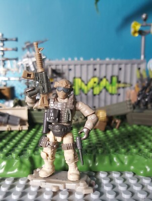 Mega Construx Call of Duty Figur (Custom Built/Mod) Desert Ops.