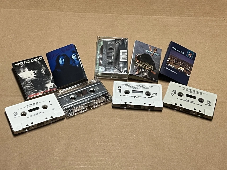 Motley Crue - Dr. Feelgood Cassette Sealed New & 4 Other Rock Type Used All OOP - Image 3 of 4