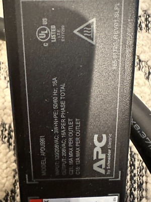 APC Rack PDU9961  24port netshelter 9000 series 