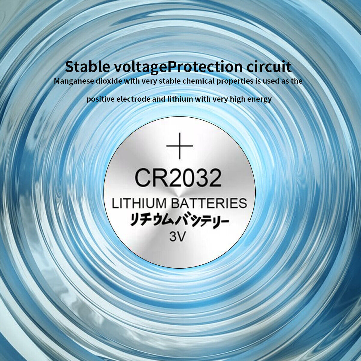 100x 2032 Battery CR2032 BR2032 DL2032 3v Lithium Batteries Coin Cell